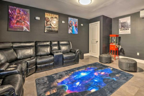 Modern East Stroudsburg Home with Pool and Fire Pit